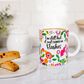 Pavilion Flashes 18 Oz Glass Mug in White, , large