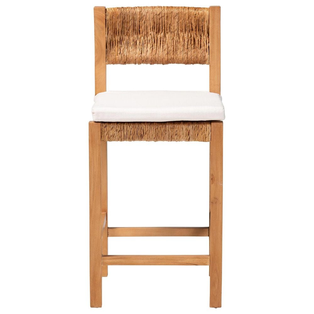 Baxton Studio Pava Counter Stool in Honey, , large