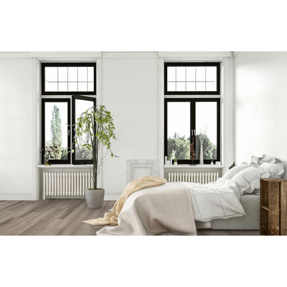 Cali Flooring Trestles Railway Gray 7" x 48" Luxury Vinyl Plank, , large