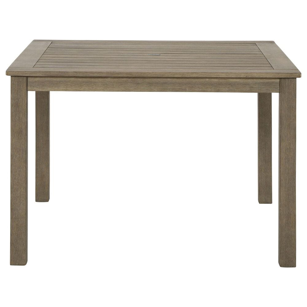 Ashley Aria Plains Patio Dining Table in Brown, , large