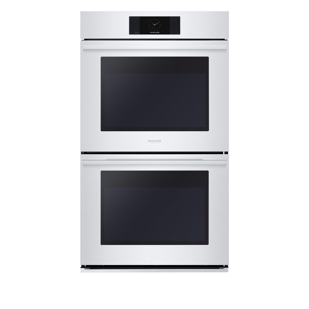 Signature Kitchen Suite 30" Built-In Double Electric Wall Oven with Convection in Matte Stainless Steel, , large