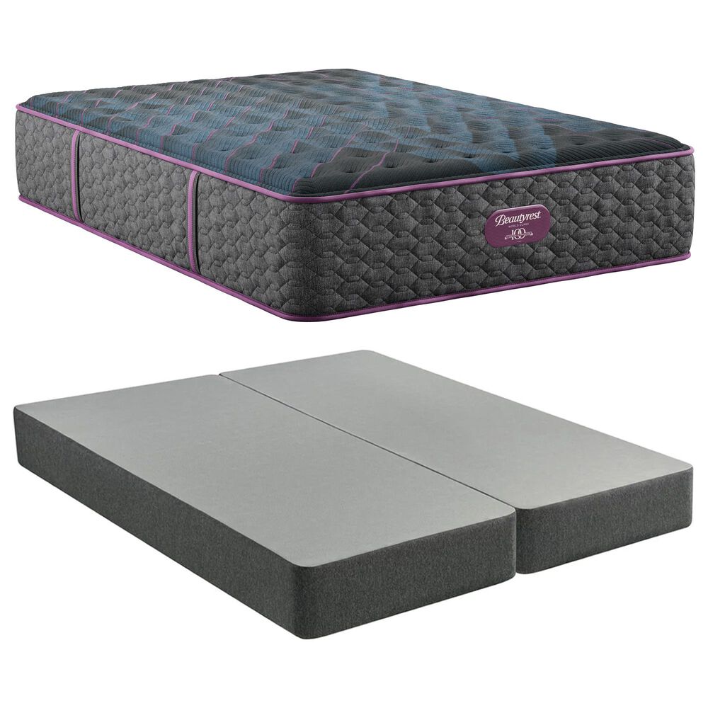 Simmons World Class Level Three Medium Firm California King Mattress with High Profile Box Springs, , large