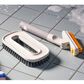 Joseph Joseph CleanTech 2-in-1 Tile Scrubber Tool in Stone, , large