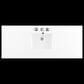 James Martin Vanities Brookfield 60" Single Bathroom Vanity in Burnished Mahogany with 3 cm White Zeus Quartz Top and Rectangular Sink, , large