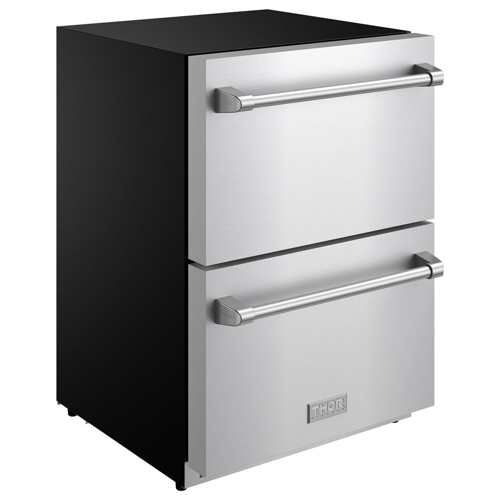 Thor Kitchen Gordon Ramsay 24" Undercounter Freezer in Stainless Steel, , large