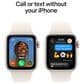 Apple Watch SE GPS + Cellular 40mm Starlight Aluminum Case with Starlight Sport Band - S/M, , large