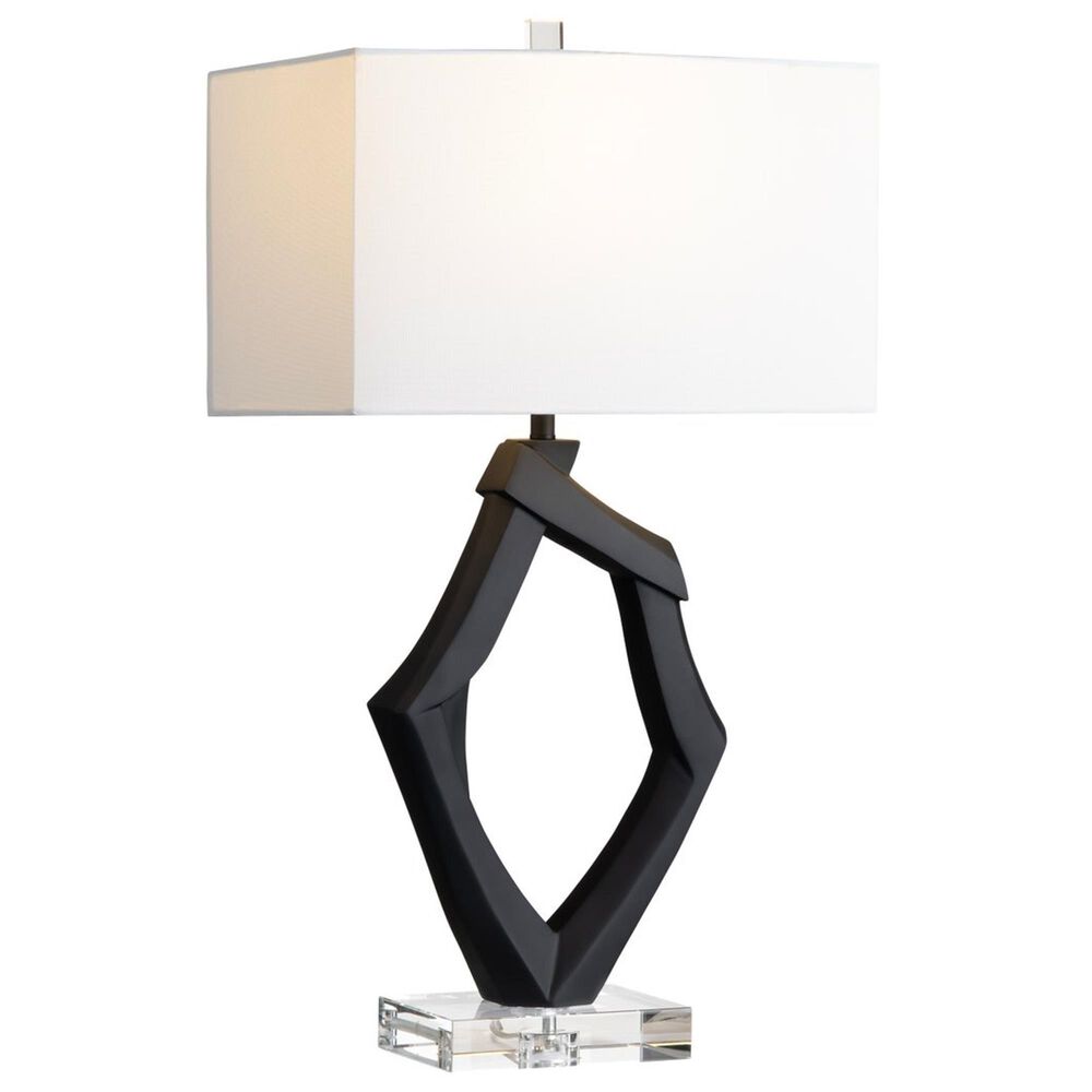 Crestview Collection Laurence Table Lamp in Black, , large
