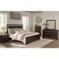Ashley Covetown 5-Piece Cal King Bedroom Set in Dark Brown, , large