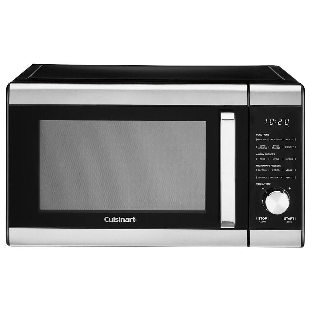 Cuisinart 0.9 Cu. Ft. 3-In-1 Microwave Air Fryer Oven in Black