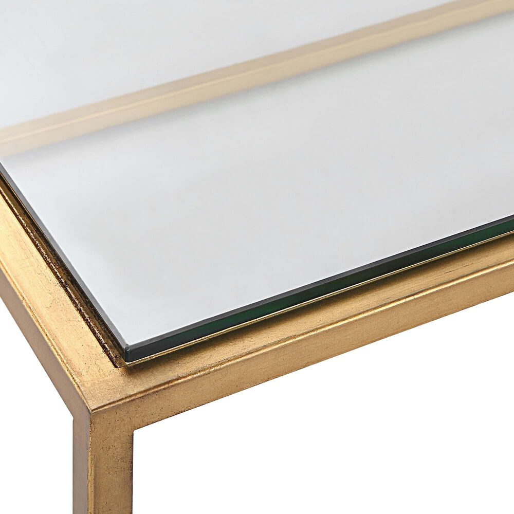 Uttermost Bravura Coffee Table in Brushed Gold, , large