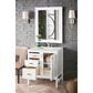 James Martin Vanities Addison 30" Single Bathroom Vanity in Glossy White with 3 cm Lime Delight Quartz Top and Rectangular Sink, , large