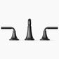 Kohler Tone Widespread Bathroom Sink Faucet in Matte Black, , large