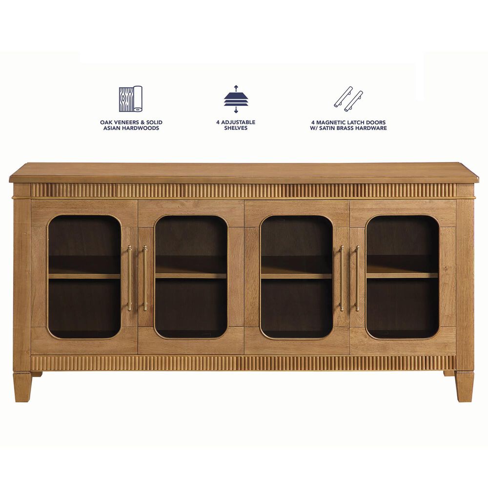 Crystal City Preston Server in Brown, , large