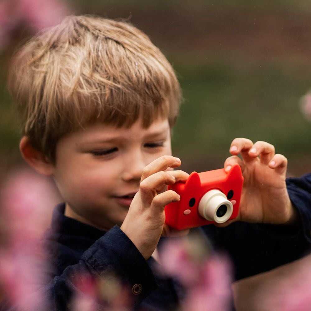 Kidamento Model C Akito The Fox Digital Camera for Children in Red, , large