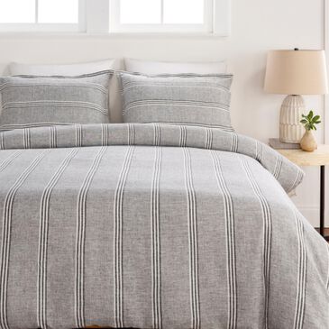 Surya Clarke 3-Piece King/California King Duvet Set in Gray, , large