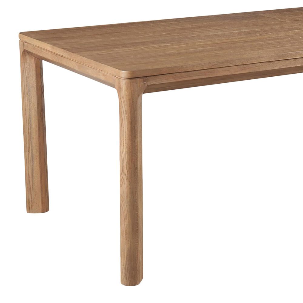 Universal Malone and Juno 7-Piece Rectangular Dining Set in Natural Oak, , large