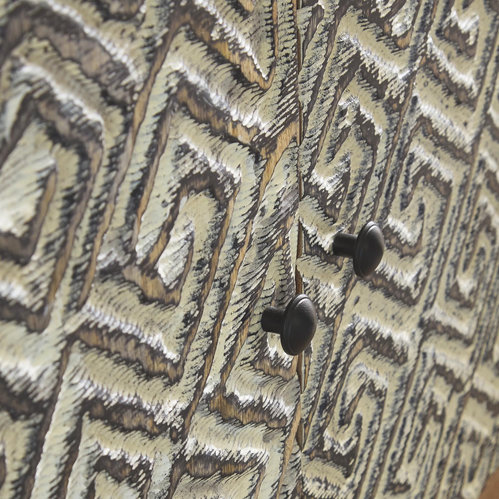 Signature Design by Ashley Kerrings Accent Cabinet in Natural