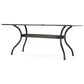 Hearth and Haven Phoenix Outdoor Rectangular Dining Table in Bronze - Table Only, , large