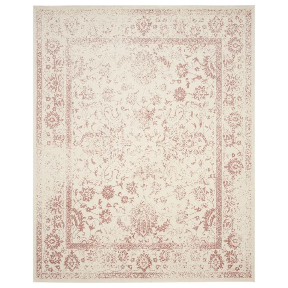 Safavieh Adirondack ADR109H 10" x 14" Ivory and Rose Area Rug, , large