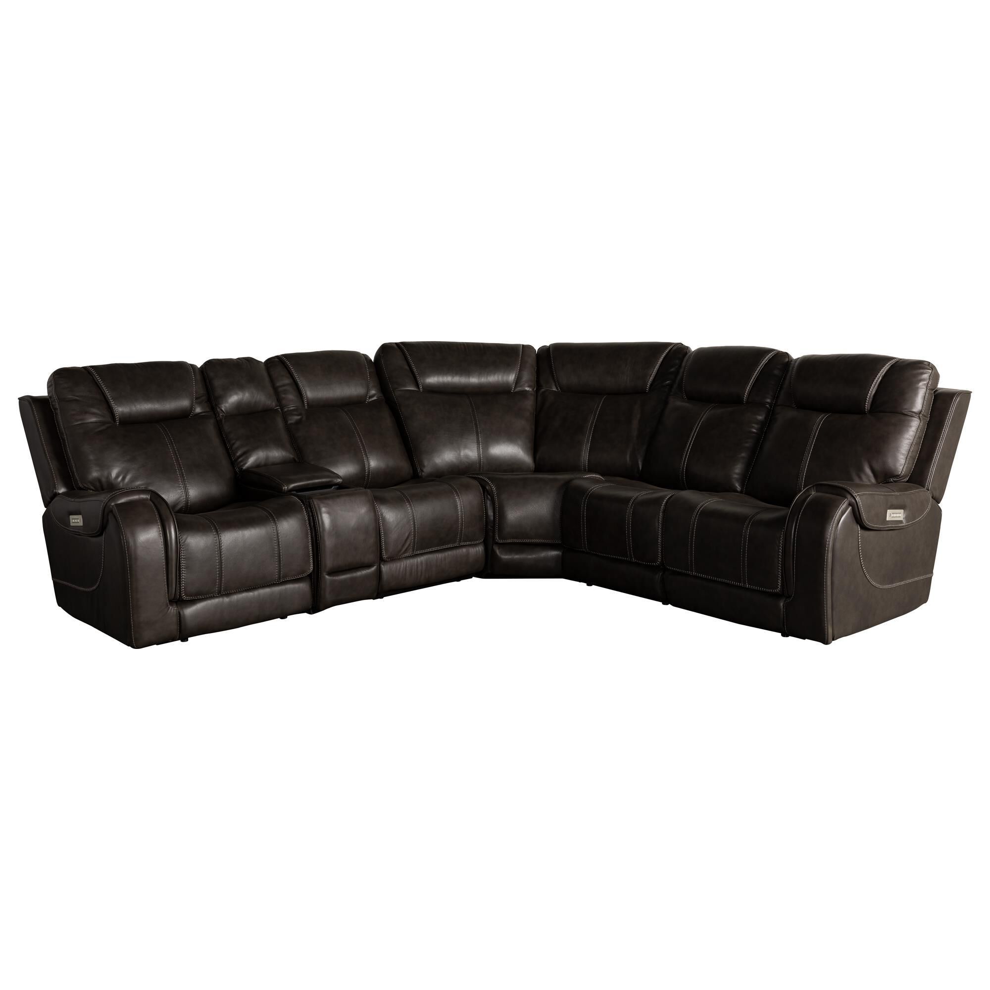 Leather sectional deals nebraska furniture mart