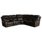 MotoMotion Zion 6-Piece Power Reclining Curved Sectional with Power Headrest in Rainier Steel, , large