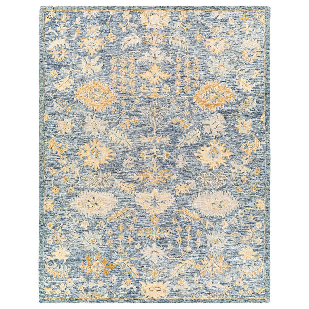 Surya Carpet, Inc. Lazio 8" x 10" Blue, Brown and Tan Area Rug, , large