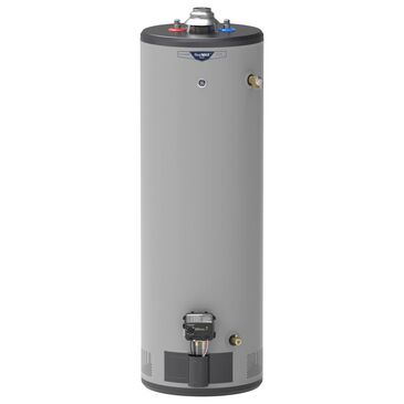 GE Appliances RealMAX Platinum 40-Gallon Tall Natural Gas Atmospheric Water Heater in Gray, , large