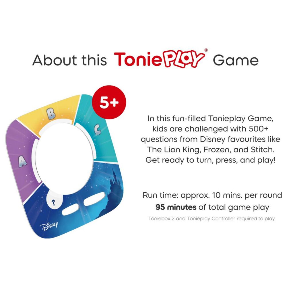 Tonies Disney Quiz Kingdom Trivia Game, , large