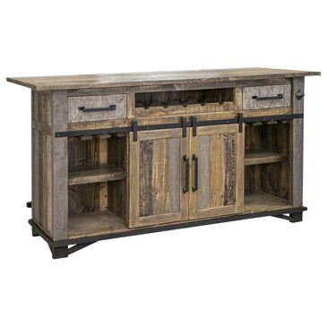 Fallridge Loft Brown Bar in Gray and Brown, , large