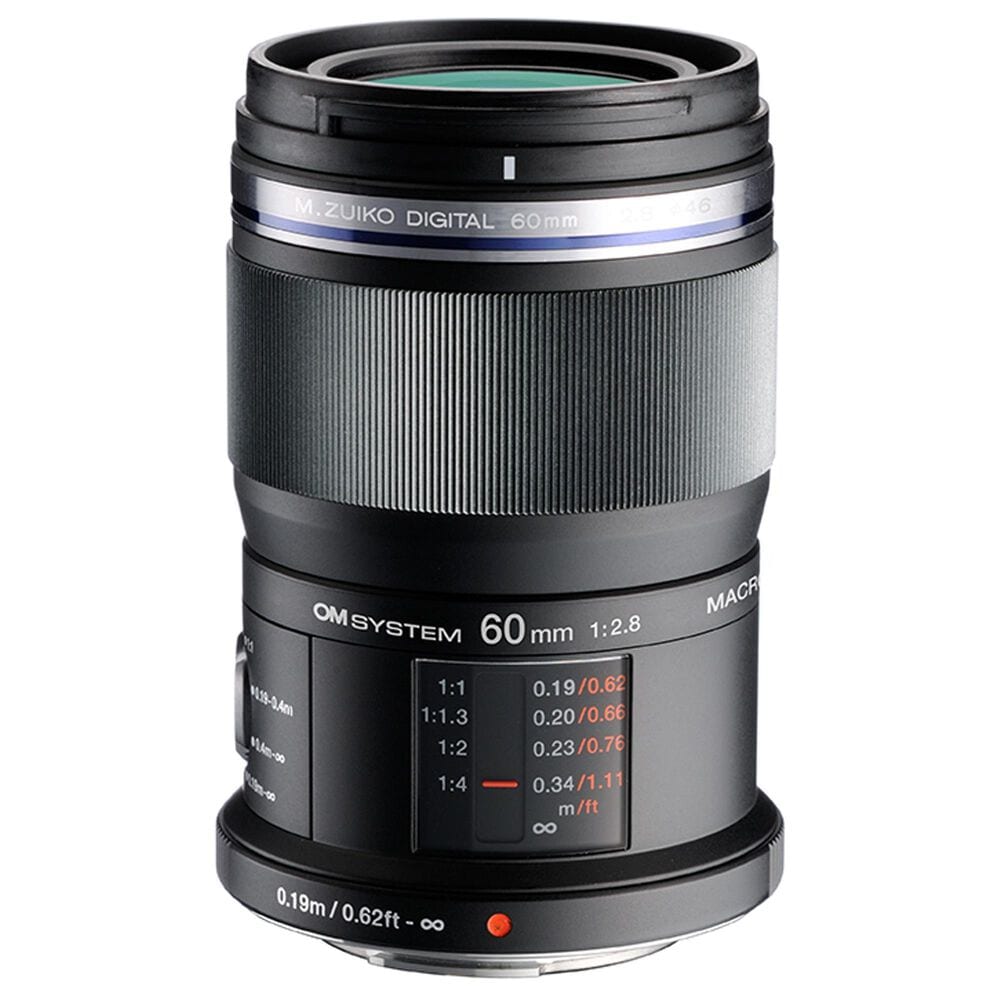 OM- System M.Zuiko Digital ED 60mm f/2.8 Macro Lens in Black, , large