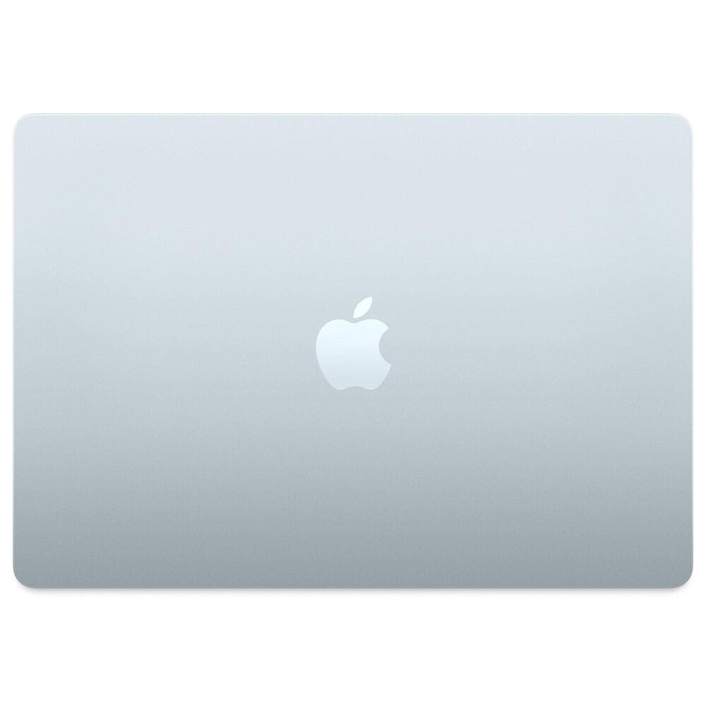 Apple MacBook Air 15.3&quot; Laptop - Apple M4 chip 10-core CPU - 16GB RAM - 10-core GPU - 512GB SSD in Sky Blue with 3-Year AppleCare+, , large