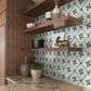 Shaw Revival Maria Agate 8" x 8" Porcelain Tile, , large