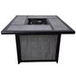 Gathercraft Franklin 5-Piece Firepit Chat Set in Gray, , large