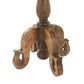 Maple and Jade End Table with Scrolled Legs in Brown, , large