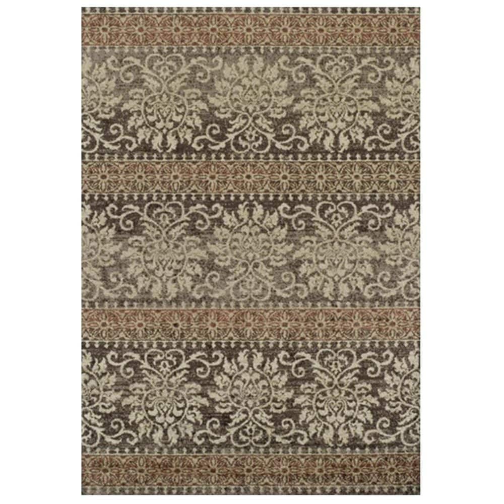 Dalyn Rug Company Gala GA6 3"3" x 5"1" Chocolate Area Rug , , large
