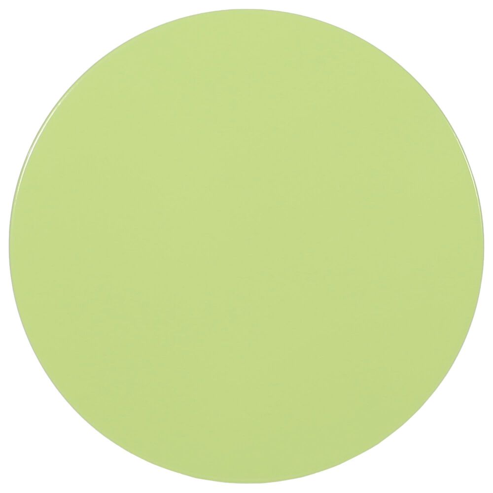Hearth and Haven Outdoor Side Table with Overlapping Circle Design in Green, , large