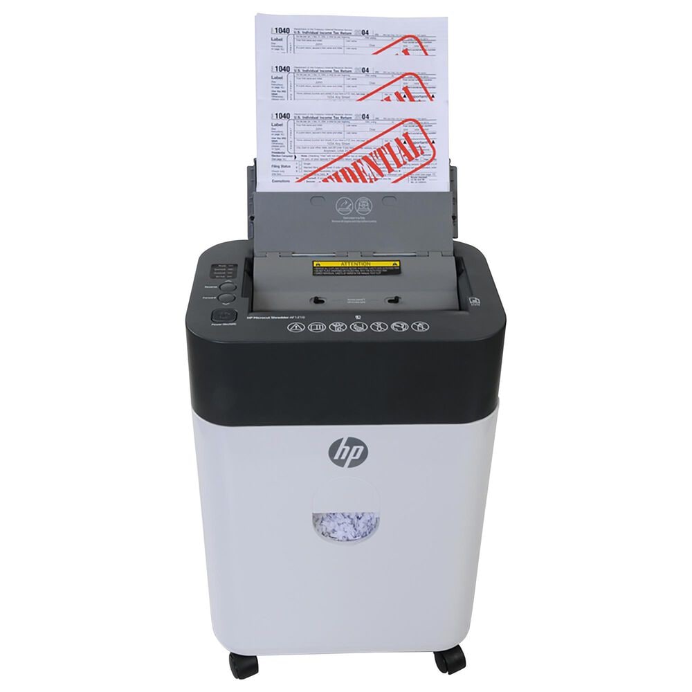 Royal 120 Sheets Autofeed Microcut Shredder in White, , large