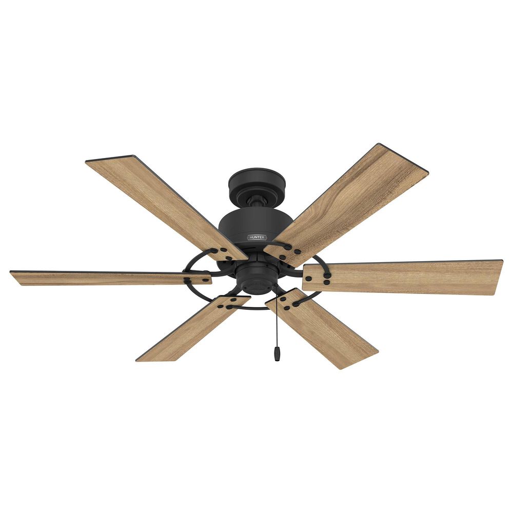 Hunter Gilrock 52" Ceiling Fan in Matte Black, , large