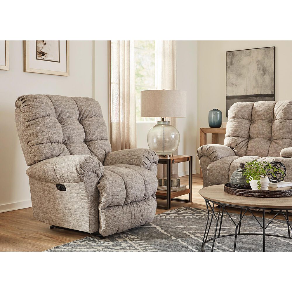Best Home Furnishings Corey Manual Rocker Recliner in Wheat, , large