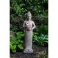 Alfresco Home Standing Thai Buddha Patio Statue in Grey, , large