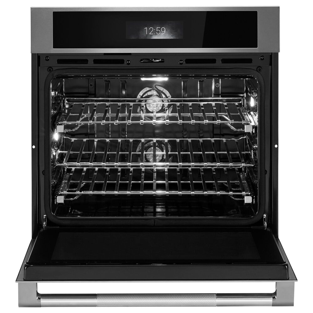 JennAir Rise 30" Smart Single Wall Oven with Three Racks and V2 Vertical Dual-Fan in Stainless Steel, , large