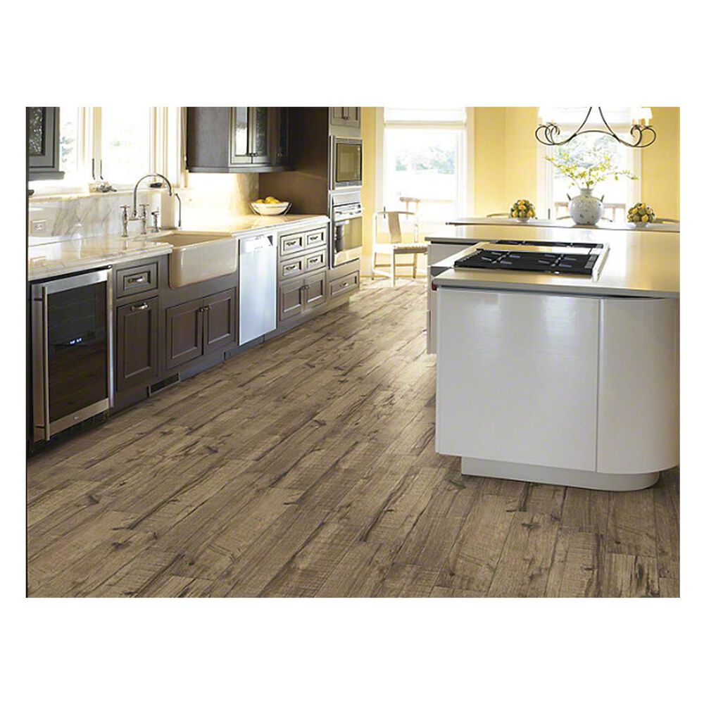 Shaw Fired Hickory Pecan 6" x 36" Porcelain Tile, , large