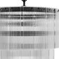 Hunter Ontario Jasmine Roth 6-Light Chandelier in Matte Black, , large