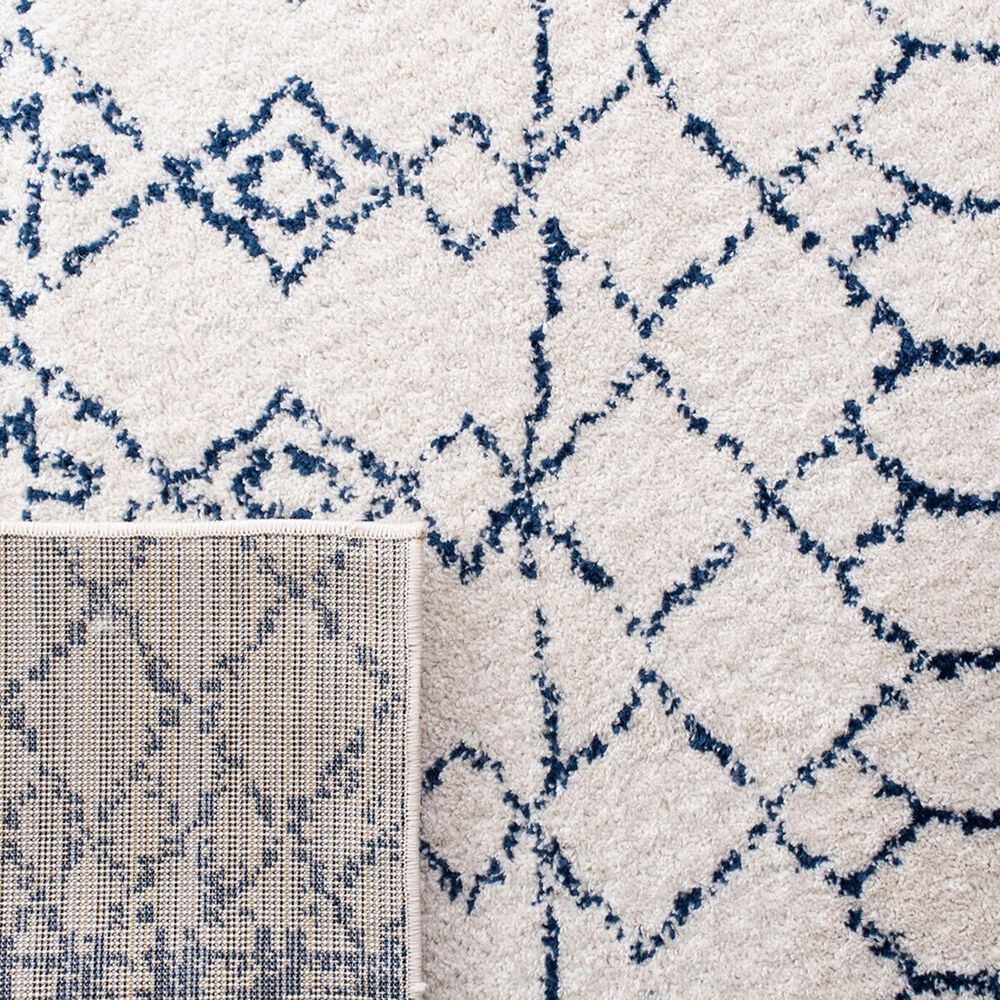 Safavieh Tulum  10&#39; x 14&#39; Ivory and Navy Area Rug, , large
