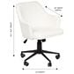Impressions Vanity Adelyn Swivel Vanity Chair in Pink, , large