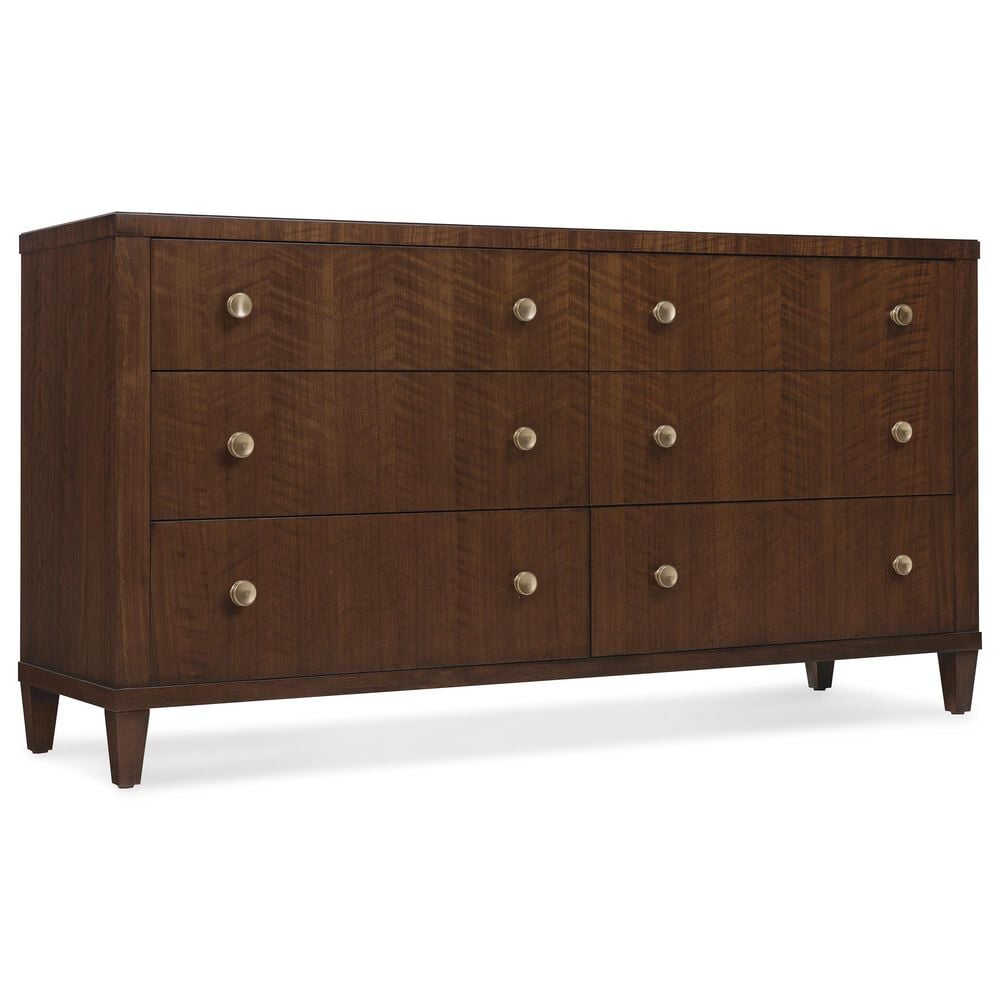 Hooker Furniture Archives 3-Piece King Panel Bedroom Set in Liber Oat, , large