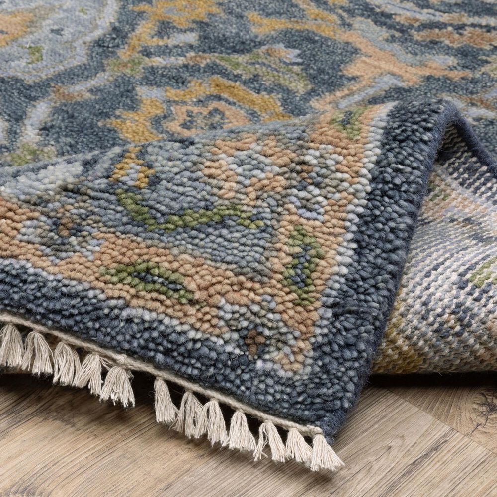 Oriental Weavers Majorca Blue and Green 9&#39; x 12&#39; Area Rug, , large