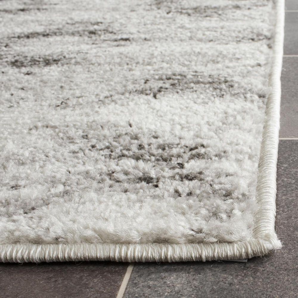Safavieh Adirondack ADR106P-3 3&#39; x 5&#39; Silver/Charcoal Area Rug, , large