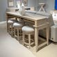 Belle Furnishings Brentwood Upholstered Swivel Stool Only in Sandstone, , large