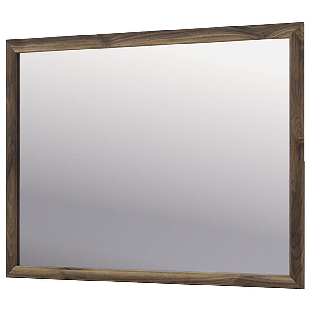 Ashley Chirason Dresser Mirror in Warm Natural Brown, , large